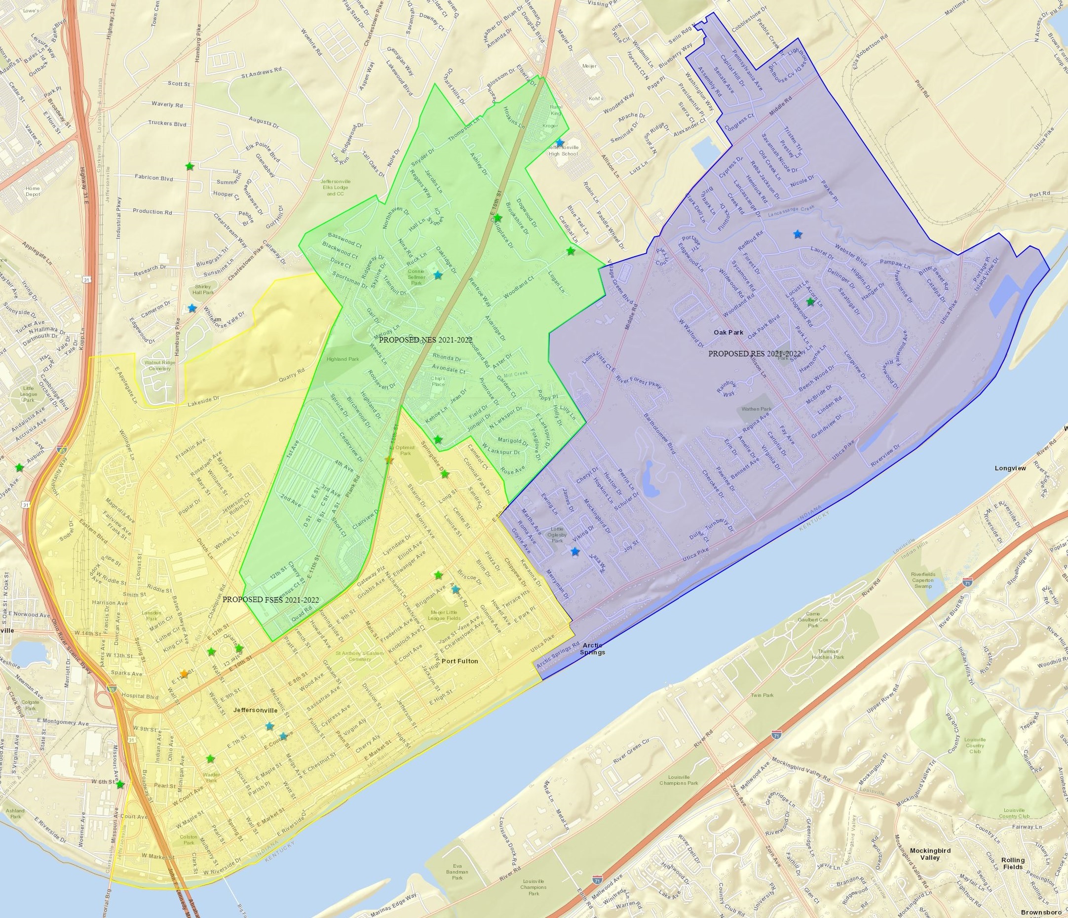 Boundary Lines Greater Clark County Schools Boundary Lines Greater Clark County Schools