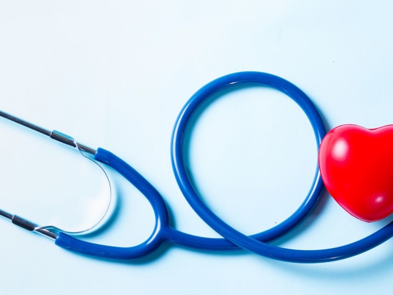 Health Services - Stethoscope and heart