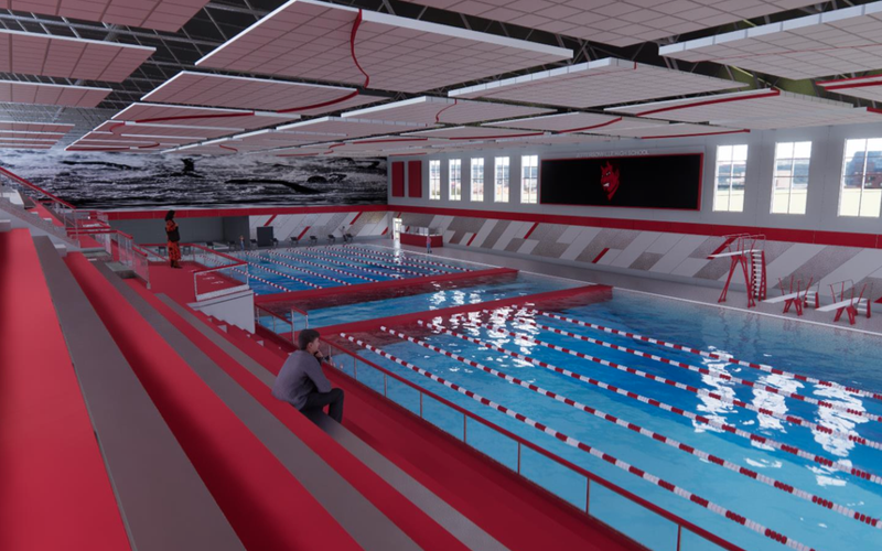 rendering of pool