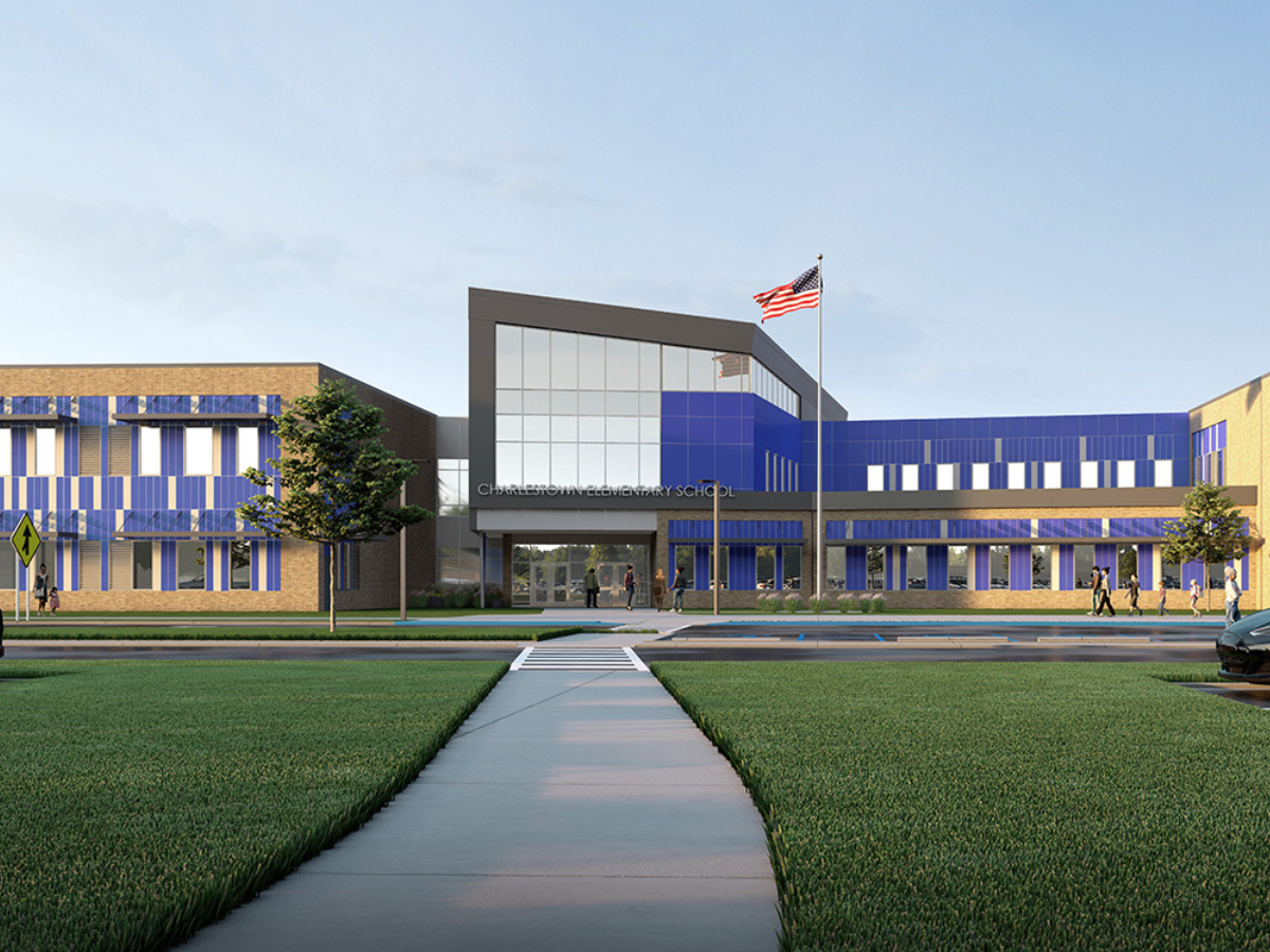 Rendering of future Charlestown Elementary