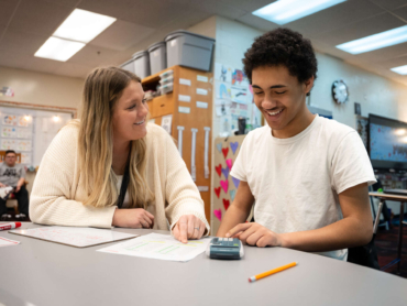Teacher of the Year Whitney Leanhart