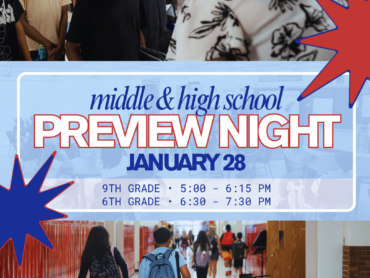 Middle/High School Preview Night Coming Soon!