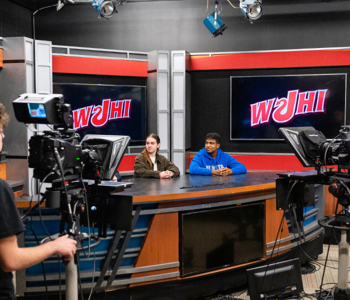 WJHI students filming